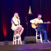 Meggie Cansler and Gary Vogensen performing Beynon/Label song "Everything" at "Thicker than Smoke" concert